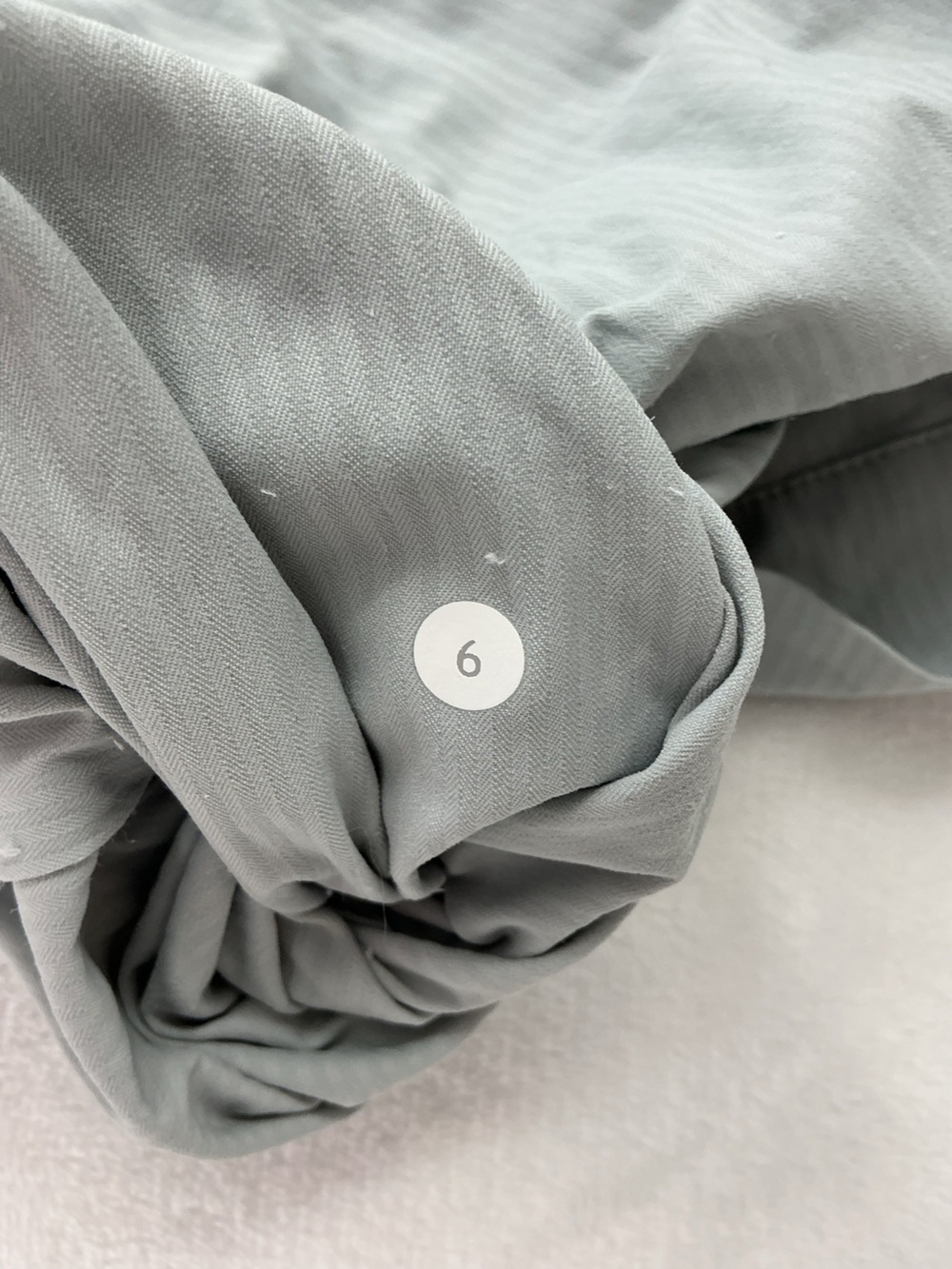 lululemon athletica Light Gray Drawstring Athletic Shorts 897 - Picture 7 of 7